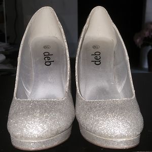Glittery heels